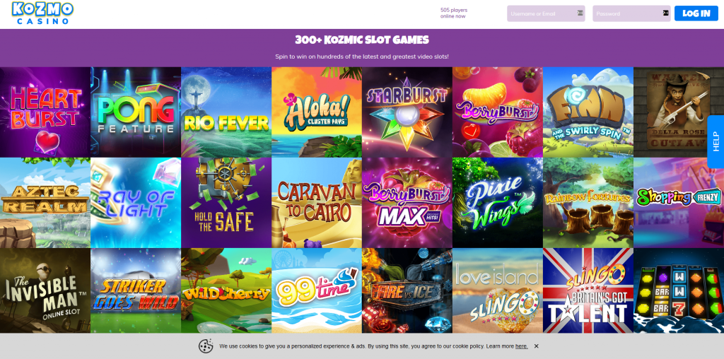 Kozmo Casino - New online casinos